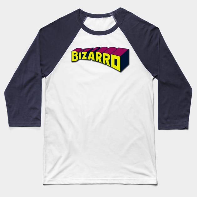 Bizarro Logo - Current Baseball T-Shirt by BigOrangeShirtShop